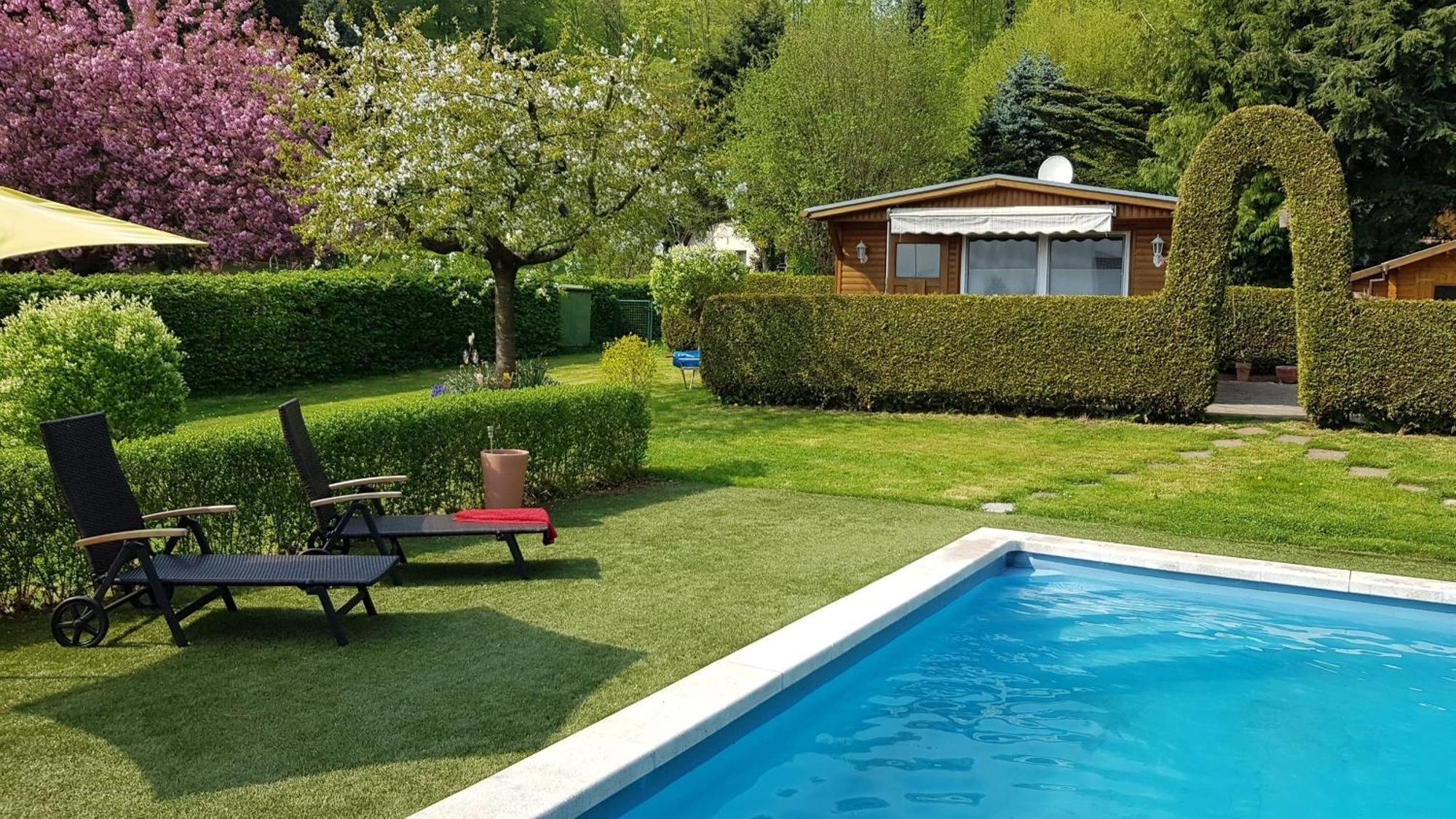 Villa Poolhaus Im Suedharz Harztor Esterno foto